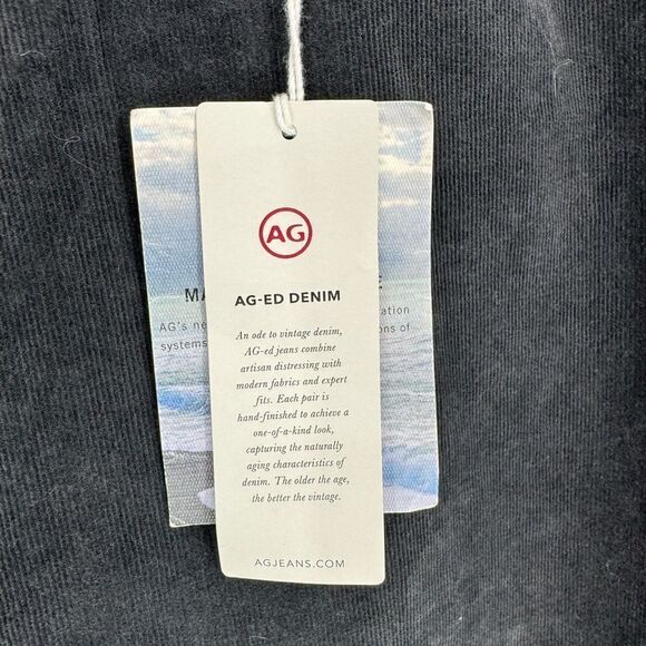 AG‎ Jeans Farrah High Waist Skinny Jeans Gray Wash Sz 32 NWT - Picture 11 of 12